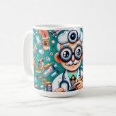 Geschenk für Ophthalmologen Kaffeetasse (Vorderseite Links)