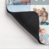 Geschenk für Papa | Papa Modern Multiple Foto Grid Mousepad (Ecke)