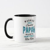 Geschenk für Papaw Tasse (Links)