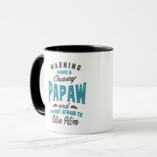 Geschenk für Papaw Tasse (Vorderseite Links)