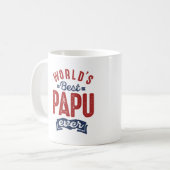 Geschenk für Papu Kaffeetasse (Vorderseite Links)