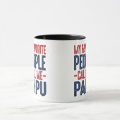 Geschenk für Papu Tasse (Zentrum)
