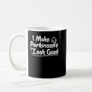 Geschenk für Parkinson-Kranke Graue Awareness Kaffeetasse