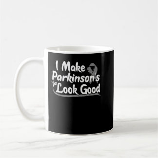 Geschenk für Parkinson-Kranke Graue Awareness Kaffeetasse