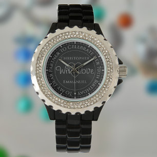 Geschenk für Partner. 70. Geburtstagsgeschenk Watc Armbanduhr