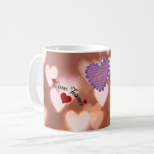 Geschenk für Partner Kaffeetasse (Vorderseite Links)