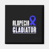 Geschenk für Patienten mit Spot Baldness Alopecia Magnet (Vorne)