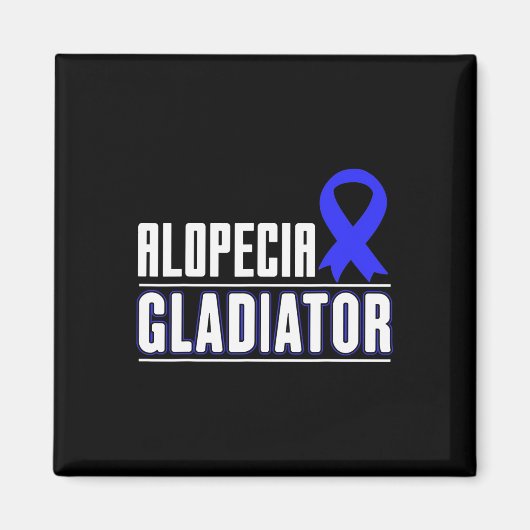 Geschenk für Patienten mit Spot Baldness Alopecia  Magnet (Vorne)