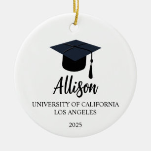 Geschenk für personalisierte Abschlüsse, Abschluss Keramik Ornament