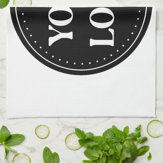 Geschenk für personalisierte Abschlüsse Geschirrtuch (Gefaltet)