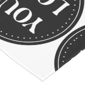 Geschenk für personalisierte Abschlüsse Großer Tischläufer (Ecke)