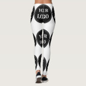 Geschenk für personalisierte Abschlüsse Leggings (Rückseite)