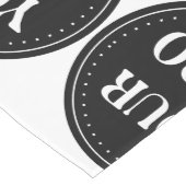 Geschenk für personalisierte Abschlüsse Mittelgroßer Tischläufer (Ecke)