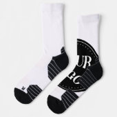 Geschenk für personalisierte Abschlüsse Socken (Links)