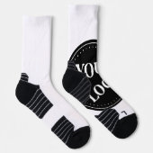 Geschenk für personalisierte Abschlüsse Socken (Rechts)