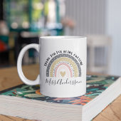 Geschenk für personalisierte Lehrer, Geschenk für Kaffeetasse
