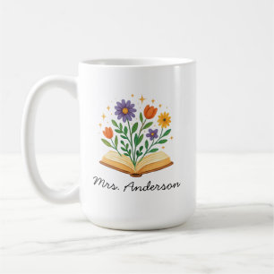 Geschenk für personalisierte Lehrer, maßgeschneide Kaffeetasse