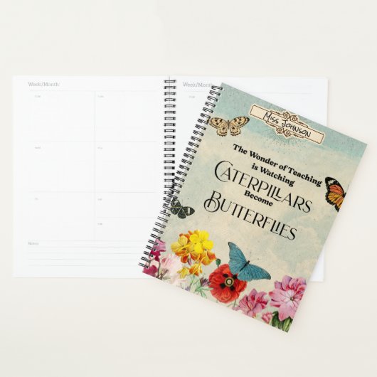 Geschenk für Personalisierte Lehrer Planer (Anzeige)