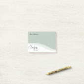 Geschenk für personalisierte Lehrer Post-it Klebezettel (Auf Schreibtisch)