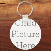 Kreisförmiger Schlüsselanhänger aus Metall, 5,08cm (Vorderseite)