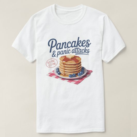 Geschenk für Pfannkuchen, Begrüßungsfrühstück, T-S T-Shirt (Design vorne)