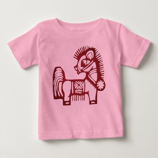 Geschenk für Pferdefreunde Baby T-shirt (Vorderseite)