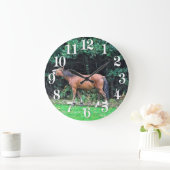 Geschenk für Pferdefreunde Große Wanduhr (Zuhause)