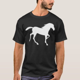 Geschenk für Pferdefreunde - Logo-Zip T-Shirt