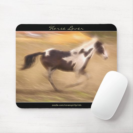 Geschenk für Pferdefreunde Mousepad (Mit Mouse)