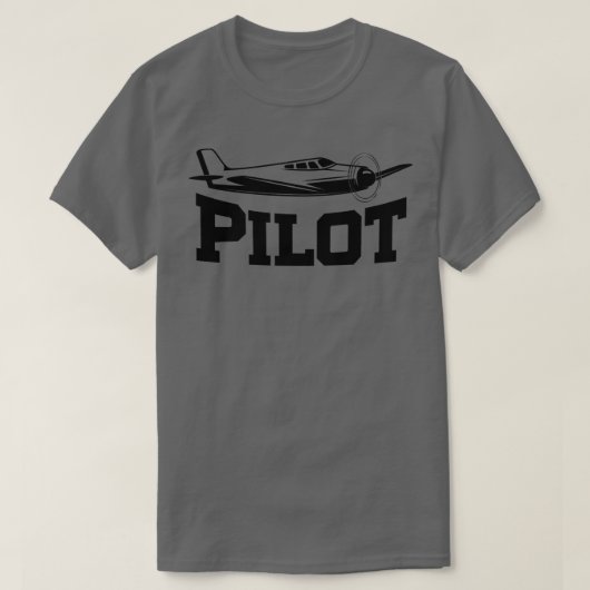 Geschenk für Piloten T-Shirt (Design vorne)