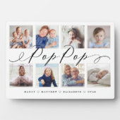Geschenk für Pop Pop | Entenkinder - FotoCollage Fotoplatte (Vorderseite)