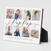 Geschenk für Pop Pop | Entenkinder - FotoCollage Fotoplatte (Seite)