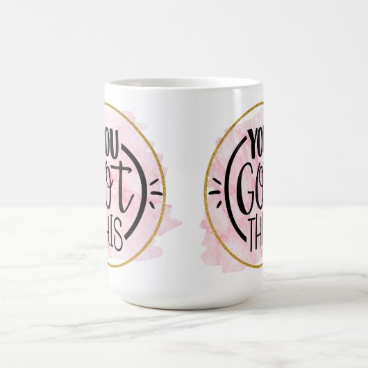 Geschenk für Positivität Kaffeetasse (Mittel)