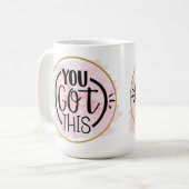 Geschenk für Positivität Kaffeetasse (Vorderseite Links)
