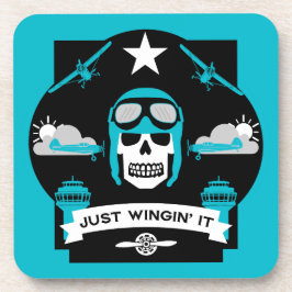 Geschenk für private und Kommerzielle Piloten Getränkeuntersetzer