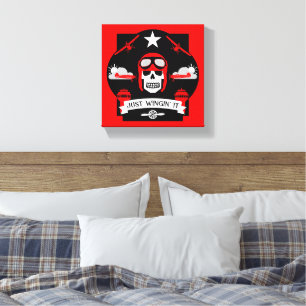 Geschenk für private und Kommerzielle Piloten Leinwanddruck