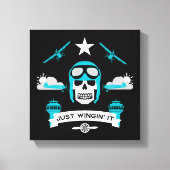 Geschenk für private und Kommerzielle Piloten Leinwanddruck (Vorderseite)