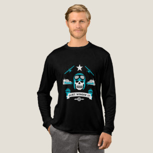 Geschenk für private und Kommerzielle Piloten Tri-Blend Shirt