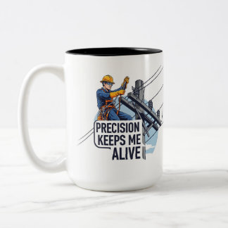 Geschenk für professionellen Versorgungsarbeiter S Zweifarbige Tasse