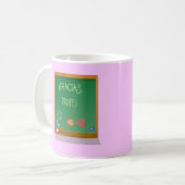 Geschenk für Professor personalizable. Kaffeetasse (Vorderseite Links)