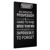 Geschenk für Professor, Professor Geschenk Klemmbrett (Rechts)