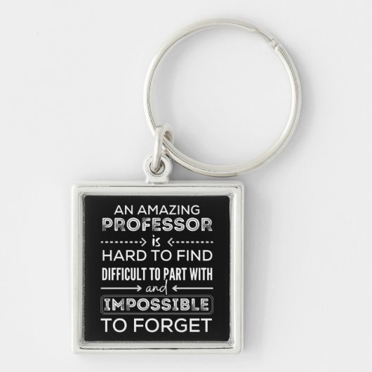 Geschenk für Professor, Professor Geschenk Schlüsselanhänger (Vorne)