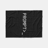 Geschenk für Prompt Coder für AI Prompt Engineer & Fleecedecke (Vorderseite (Horizontal))