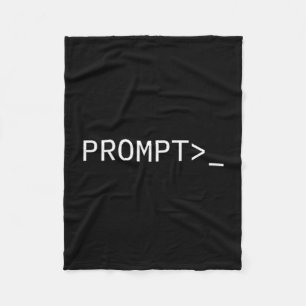 Geschenk für Prompt Coder für AI Prompt Engineer & Fleecedecke