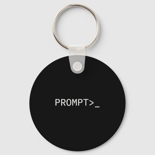 Geschenk für Prompt Coder für AI Prompt Engineer & Schlüsselanhänger (Vorderseite)