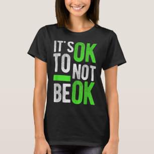 Geschenk für psychische Gesundheit Selbstmordbewus T-Shirt