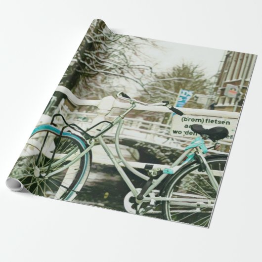 Geschenk für Radfahrer Geschenkpapier (Ungerollt)