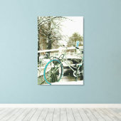 Geschenk für Radfahrer Leinwanddruck (Insitu (Holzboden))