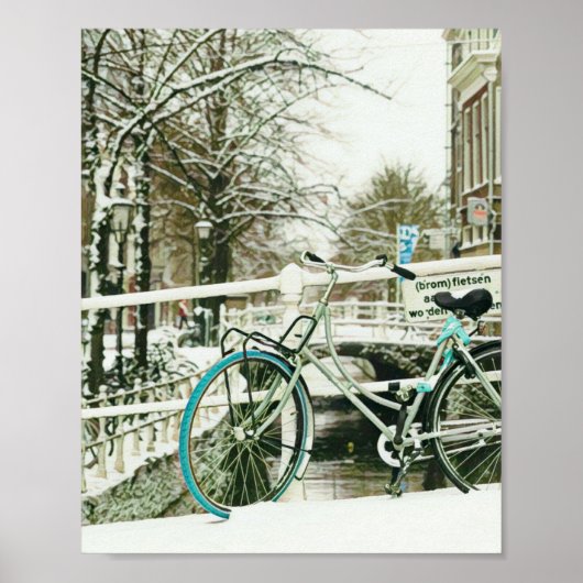 Geschenk für Radfahrer Poster (Vorne)
