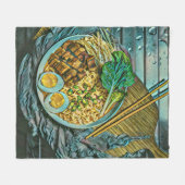 Geschenk für Ramen Fleecedecke (Vorderseite (Horizontal))